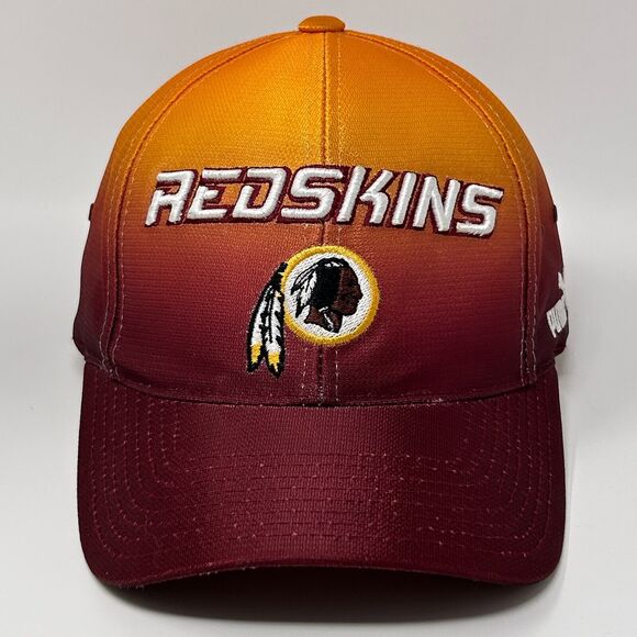 Vintage 90s Washington Redskins Hat Cap Commanders Gradient Puma Pro Line Red - Picture 10 of 10